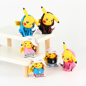 Vente directe usine : Figurines d'<span class=keywords><strong>action</strong></span> <span class=keywords><strong>Pikachu</strong></span> en PVC japonais, échelle 1/100, faites à la main, pour décoration de voiture, vente en gros - Product Image 5