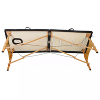 Table de Massage Esthétique et Spa Pliante Portable Légère en Bois de Haute Qualité