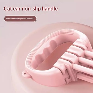 Bande de résistance réglable en forme de 8 CHOOYOU pour exercices du dos, ouverture des épaules, usage domestique, étirement du dos, fitness, yoga - Product Image 4