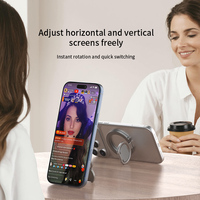Support de téléphone magnétique rotatif à 360° en alliage, pliable et portable, compatible avec toutes les marques, Chaomei 242, prix bas, qualité supérieure