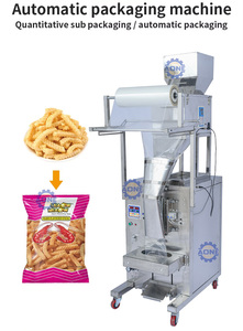 Vertical Bag Packaging Machine Large Hopper Snack Pouch Packing Machine Stainless Steel Banana Chips Packaging Machine - Product Image 3