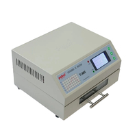 Oven aliran ulang T-962-zona pemanas 180x235mm & daya 800W untuk prototipe SMT PCB