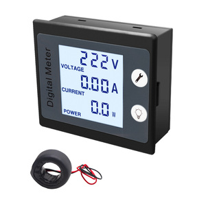 Compteur de puissance numérique AC Peacefair PZEM-011, panneau monophasé 220V 100A, mesure KWH, voltmètres avec bobine CT - Product Image 6