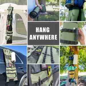Waterproof Hanging Storage Bag Organizer for Camping Home Office Picnic - Product Image 5