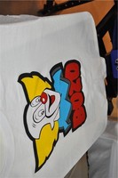 Venta caliente máquina de impresión de camisetas 6 colores 6 estaciones impresora de pantalla con 6 piezas 48x58cm diámetro exterior Marco de pantalla de aluminio