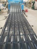 Tuiles de toiture en PVC ASA pour climat rigoureux, anti-brouillard salin, anti-jaunissement, panneau de toiture ondulé à isolation thermique PINGYUN Spanish1050