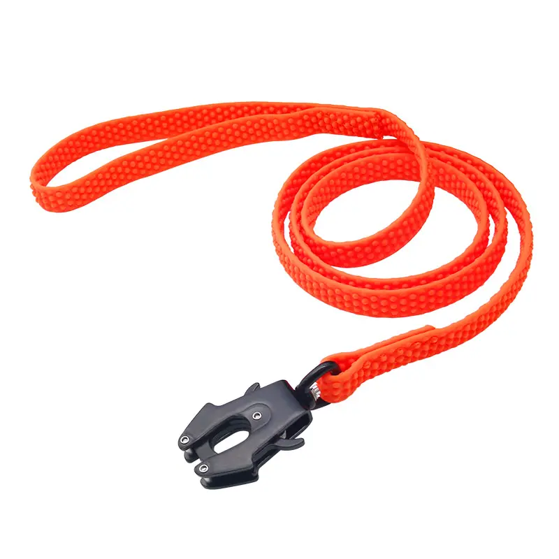 Siêu Grip PVC da bền và nylon dog Leash nhà máy sản xuất không thấm nước với biểu tượng tùy chỉnh Clip Hook hỗ trợ