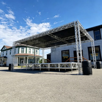 Truss de scène en aluminium à installation rapide, résistant à l'usure, facile à installer, modulaire et portable F34 pour événements et concerts