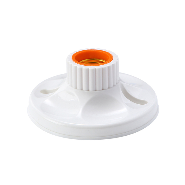 DLC-001B Wall Lamp Holder E27 Round Bulb Base Socket
