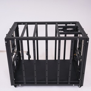 เตียงกรงยึดตรึงแบบ BDSM ขนาดยาวพิเศษ ทำจากโลหะแข็งแรงทนทาน พร้อมแผ่นรองด้านบนและดีไซน์ล็อคได้ สำหรับเฟอร์นิเจอร์ห้องนอนผู้ใหญ่ - Product Image 5