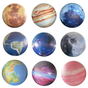 PVC nouveau 2025 1m 2m 3m 4m 5m ciel étoilé thème décoré géant gonflable terre gonflable Globe planète - Product Image 6