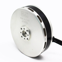 Moteur CC brossé MIAT P90 10 kg 14 kg pour drone UAV avec conception de refroidissement, moteur à poussée étanche