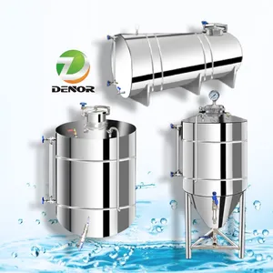5000L Customizable Stainless Steel Pressure Vessel with Customizable Design Pressure