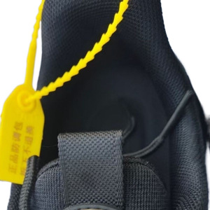 Zapatos Deportivos Negros para Hombre, Suela de Goma Antideslizante, Tacón Bajo, Zapatos de Seguridad Deportivos para Exteriores, Primavera Otoño - Product Image 5