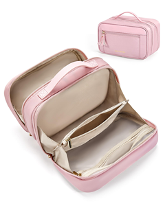 Travel Makeup <b>Bag</b> Cosmetic <b>Bag</b> for Women, Wide-open Portable Make up Organizer - Product Image 2