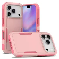 Coque de téléphone robuste antichoc pour iPhone 17 Air 16E 15 14 Plus 13 12 11 17 Pro Max – Housse hybride blindée anti-chute