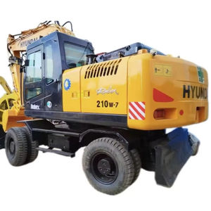 Excavadora de ruedas HYUNDAI usada, precio bajo, 20 toneladas, Venta caliente - Product Image 1