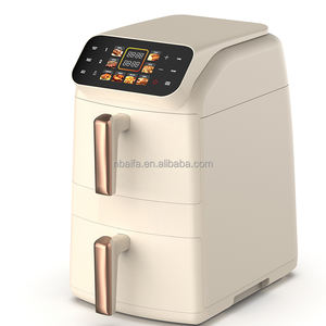 Aifa หม้อทอดลมร้อนสองชั้น9L 10L 11L <span class=keywords><strong>2</strong></span>ลิ้นชัก, หม้อทอดไร้น้ำมันอัจฉริยะสององค์ประกอบ - Product Image 5