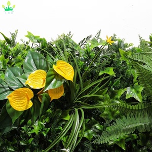 Искусственная панель из боксуса 40''x40'' с защитой от УФ-излучения, 3D-эффект, имитация плюща, для создания ограждения, фоновой стены, экрана для сада и дома - Product Image 4