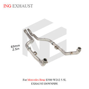 Tubo de Escape Recto de Acero Inoxidable para Mercedes Benz <span class=keywords><strong>E500</strong></span> W212 5.5L 2009-2011, Alta Calidad - Product Image 3