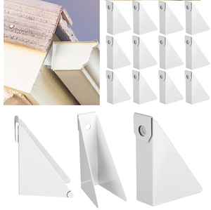 Cales de <span class=keywords><strong>gouttière</strong></span> K-Style en aluminium pour gouttières de pluie de 5 pouces, inclinables de 6/12 à 10/12, blanches - Product Image 5