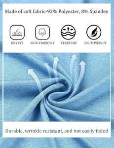 เสื้อยืดสำหรับผู้ชายและผู้หญิงเสื้อยืดพิมพ์ลายหน้าจอนิ่มผ้าสแปนเด็กซ์โพลีเอสเตอร์รีไซเคิลตามสั่งไซส์สหรัฐ - Product Image 6