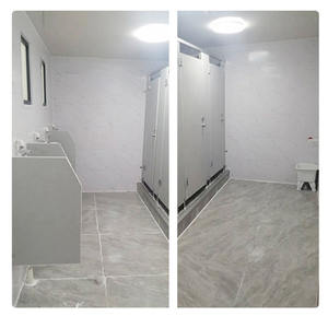 अनुकूलित थोक मूल्य गर्म बिक्री पर्यावरण के अनुकूल पोर्टेबल शौचालय मोबाइल प्रीफैब हाउस शौचालय कंटेनर आधुनिक पार्क उपयोग - Product Image 2