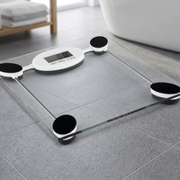 Báscula Digital para Baño de Vidrio Templado de 6 mm, 180 kg, Certificación CE OEM