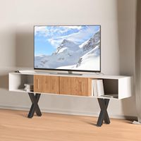 Pieds de table en fer et acier, robustes, de style industriel moderne, pour meubles, tables d'appoint, tables basses, tables de chevet, bancs et meubles TV