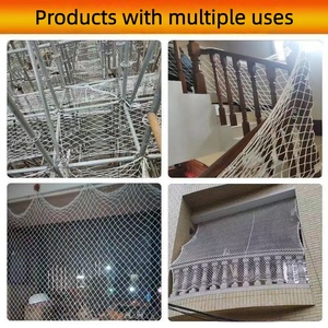 सुरक्षित कार्गो बैरियर और अवरुद्ध के लिए उच्च शक्ति वाला hdpp सफेद फायरप्रूफ सुरक्षा नेट - Product Image 5