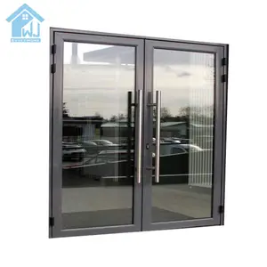 balcony glass door price/french casement door/pictures aluminum window and door