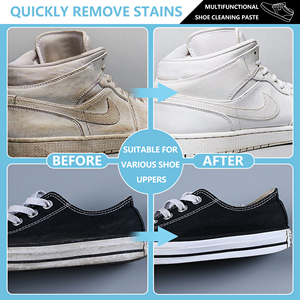 Cera Blanca para Pulir Zapatos, Pasta Ecológica a Base de Plantas, Quitamanchas para Zapatillas, Lona y Cuero, Crema de Limpieza Profunda - Product Image 5