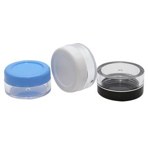 10/20/30/50g Makeup Organizer <b>Boxes</b> Clear Plastic Jewelry Bead Storage Box Portable Small Round Cosmetic Container Jars 2.5ML - Product Image 3