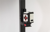 SA-02CR Rouge laser Deux ligne croix niveau laser Offres Spéciales CE BRICOLAGE mini avec aimant cadre avec/sans 1.2M TRÉPIED emballé par BMC