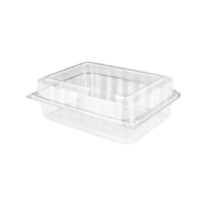 Bandeja de comida de plástico PET transparente para llevar Contenedor desechable para Sushi Candy Cake Cookie Sandwich Otros alimentos - Product Image 6