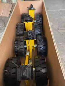 22 "9000kgs cho 4 cái Khuôn trên cao su <span class=keywords><strong>container</strong></span> Caster Heavy Duty Caster với cao su rắn - Product Image 4