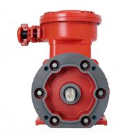 Moteur asynchrone triphasé YBX4 antidéflagrant à haut rendement, tout en cuivre, anti-explosion de poussière, 115/120V 0,75-30KW IP55