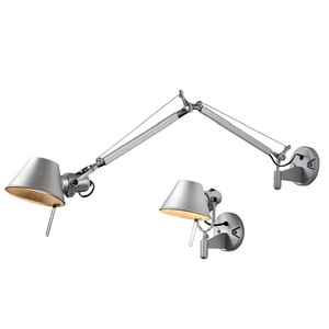 Applique murale nordique en aluminium, bras articulé créatif, rotatif, télescopique, LED, design, salon, bureau, chambre à coucher, chevet, lecture - Product Image 5