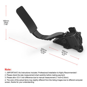 Conjunto de Pedal de Acelerador Electrónico para Camioneta Chevrolet GMC 2007-2011, Automotriz 25832864 - Product Image 4