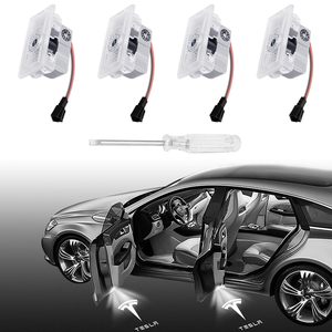 Projecteur de logo de <span class=keywords><strong>porte</strong></span> de voiture pour <span class=keywords><strong>Tesla</strong></span> Model 3/Y/S/<span class=keywords><strong>X</strong></span> Accessoires <span class=keywords><strong>Tesla</strong></span> Door Welcome Lights Courtesy Step Door Lamps - Product Image 2