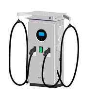 Chargeur EV double pistolet CCS2 120kW/160kW DC, station de charge rapide 250A, nouvelle station de charge pour voitures électriques, usage commercial