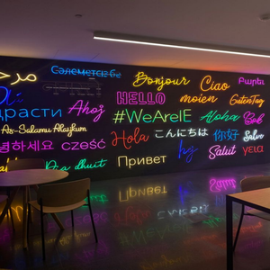 Tùy chỉnh kinh doanh tường LED chiếu sáng lên dấu hiệu cửa hàng trang trí tường nghệ thuật Pop Neon đề nghị Led Neon Ánh sáng dấu hiệu cho tường của bạn trang trí nội thất - Product Image 6