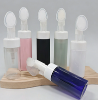 Botol Kosong Pembersih Wajah Berbusa 8oz 60ml 50ml 120ml 200ml 250ml Dispenser Sabun Plastik PET Bulat 150ml Botol Pompa Busa