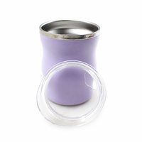 Mini Mate Thermos Yerba – Gourde isotherme réutilisable en acier inoxydable à double paroi, sans BPA, fin et mat, pour le voyage