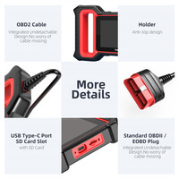 THINKCAR Thinkscan Plus S7 Escáner Automotriz OBD2 Profesional, Reinicio de ABS A/F, Lector de Códigos Multisistema, Herramientas de Diagnóstico para Automóviles OBD2