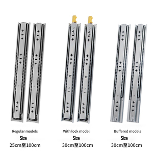 8-80 Inch Factory Furniture <strong>Drawer</strong> <strong>Slide</strong> 53MM Soft Close Undermount <strong>Drawer</strong> <strong>Slide</strong> - Product Image 2