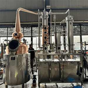 300L 500L 1000Lジンスチルマシン工業用蒸気蒸留密造酒ウォッカとウイスキー蒸留所グラッパ蒸留器 - Product Image 3