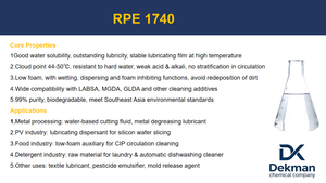 Copolímero de poliéter de baja espuma 1720 CAS 9003-11-6, materia prima surfactante no iónica para limpieza industrial - Product Image 2