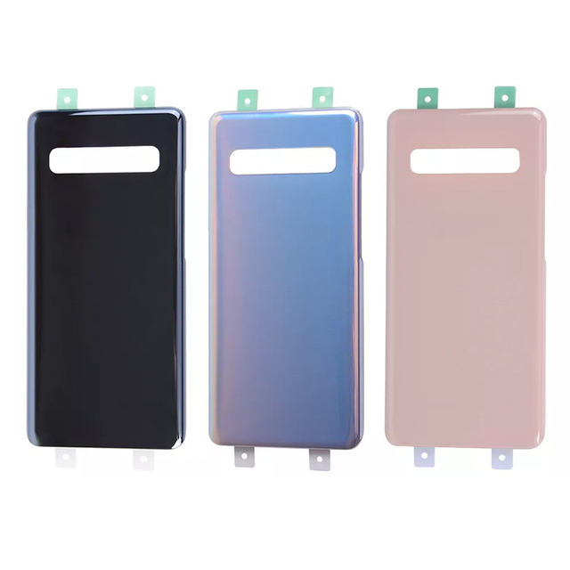 Phone Back Housing+Rear Camera Lens for Samsung S10 5G G977 Phone Replacement Battery Cover