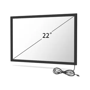 Hijau Sentuh 22 Inch USB IR Touch Screen Panel untuk Monitor Layar Sentuh